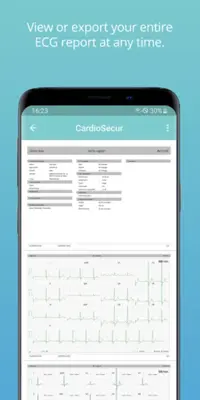 CardioSecur Active android App screenshot 1